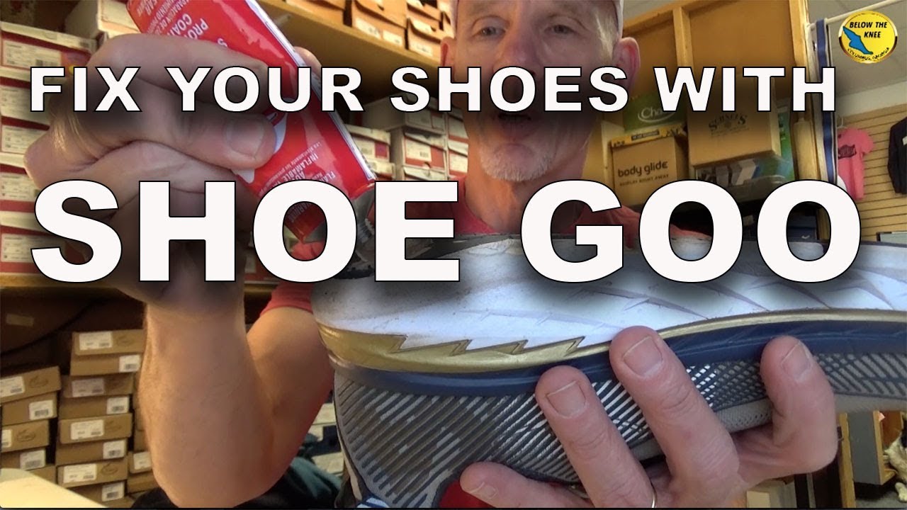 Repair Your Shoes With Shoe Goo