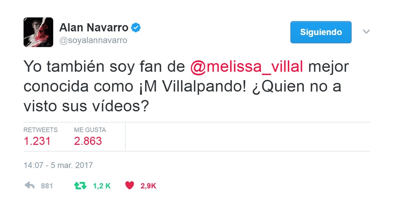 ¡LO MEJOR QUE ME HA PASADO! | Mención de Alan  Navarro en Twitter y 2/6 | M Villalpando