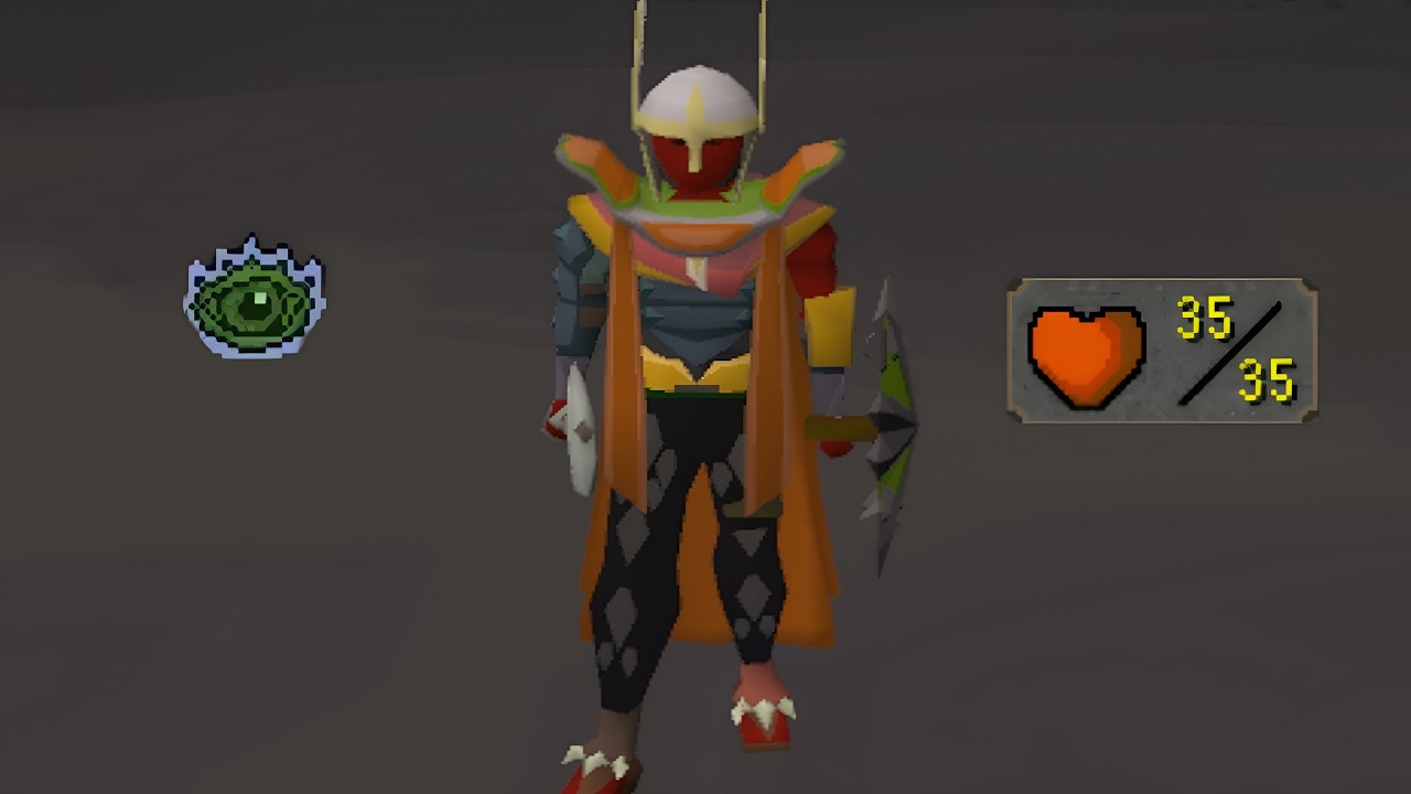 Я сломал RuneScape этим рейндж-танком с 35 HP..
