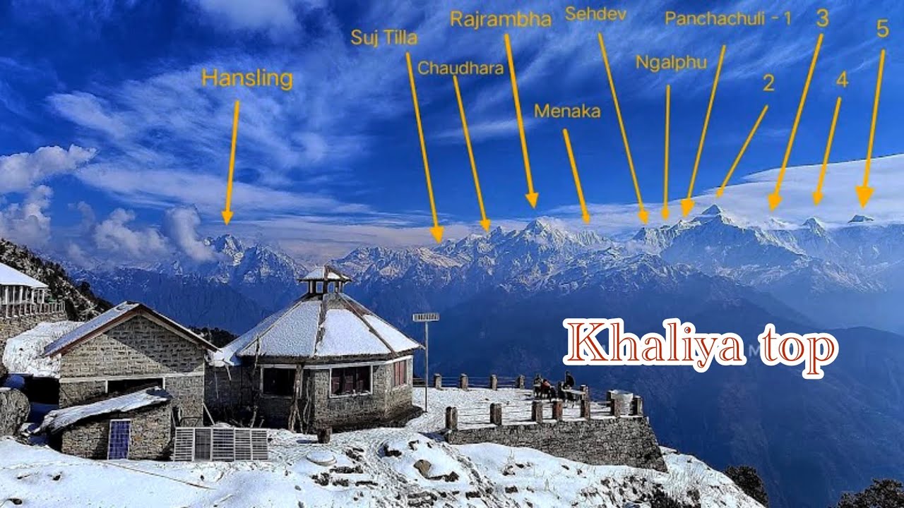 Munsyari Khaliya top treck 👨‍🦯😍 zero point 375￼0  mtr || 360° view ￼😯😍 @mannudavlogs..9752 #youtube 