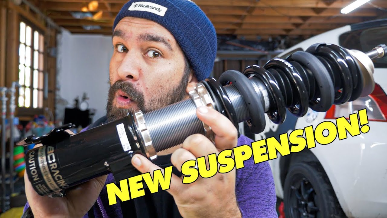 The Track Yaris Gets Serious Coilovers