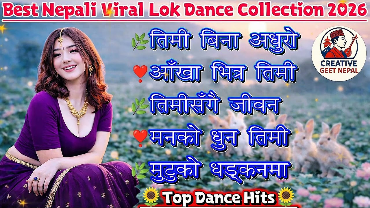 🎶 Top Evergreen Nepali Lok Geet Hits 2026 | Trending Romantic & Danceable Folk Songs