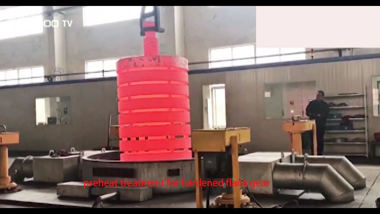 preheat treatment for hardened flank gear