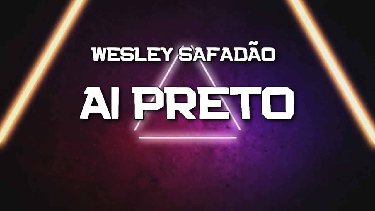 PLAYBACK - AI PRETO - WESLEY SAFADÃO - (KARAOKÊ)