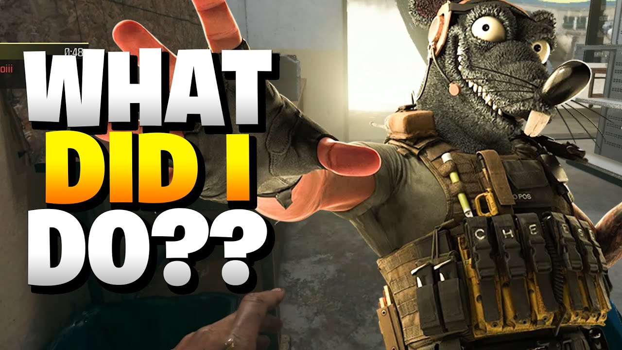 I Went Undercover as a Rat in Warzone (NOT PROUD)