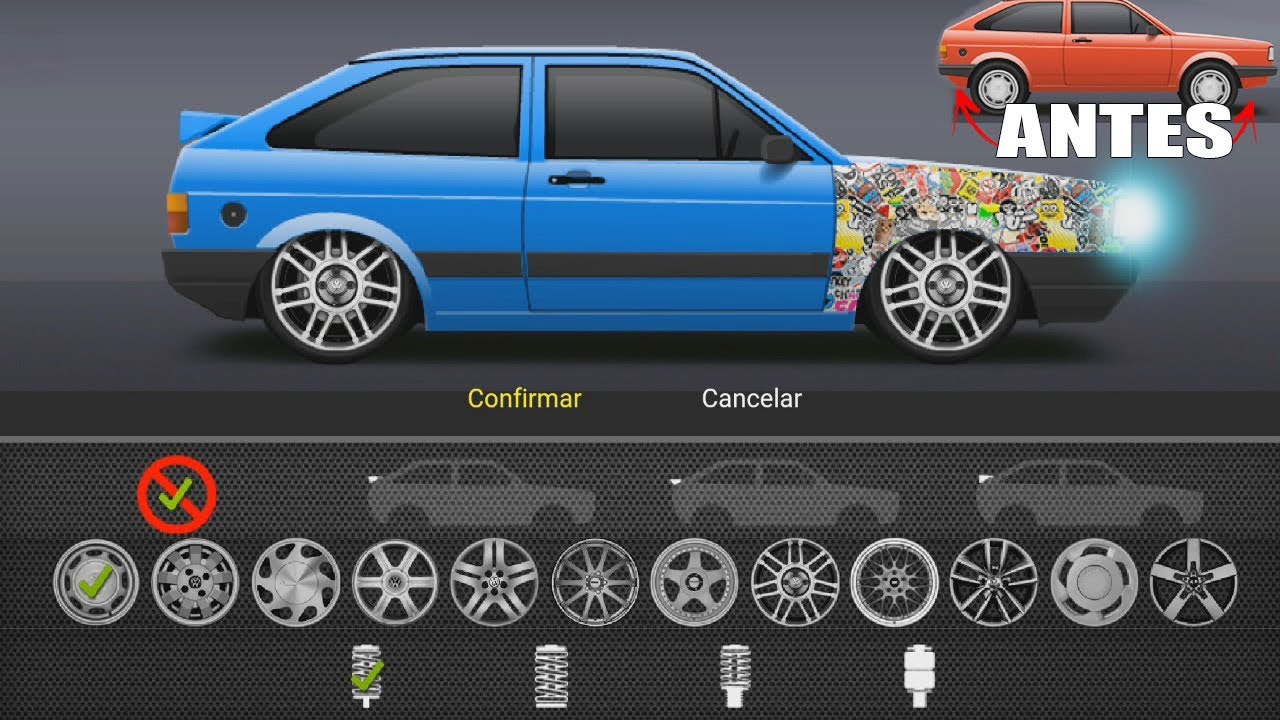 EQUIPEI UM GOL QUADRADO NO SIMULADOR PARA ANDROID