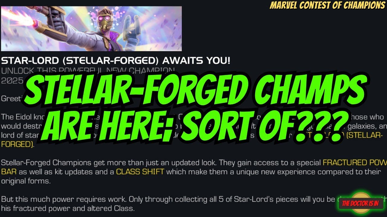 Kabam Announces Stellar-Forged Champions For MCOC - Marvel Contest of Champions