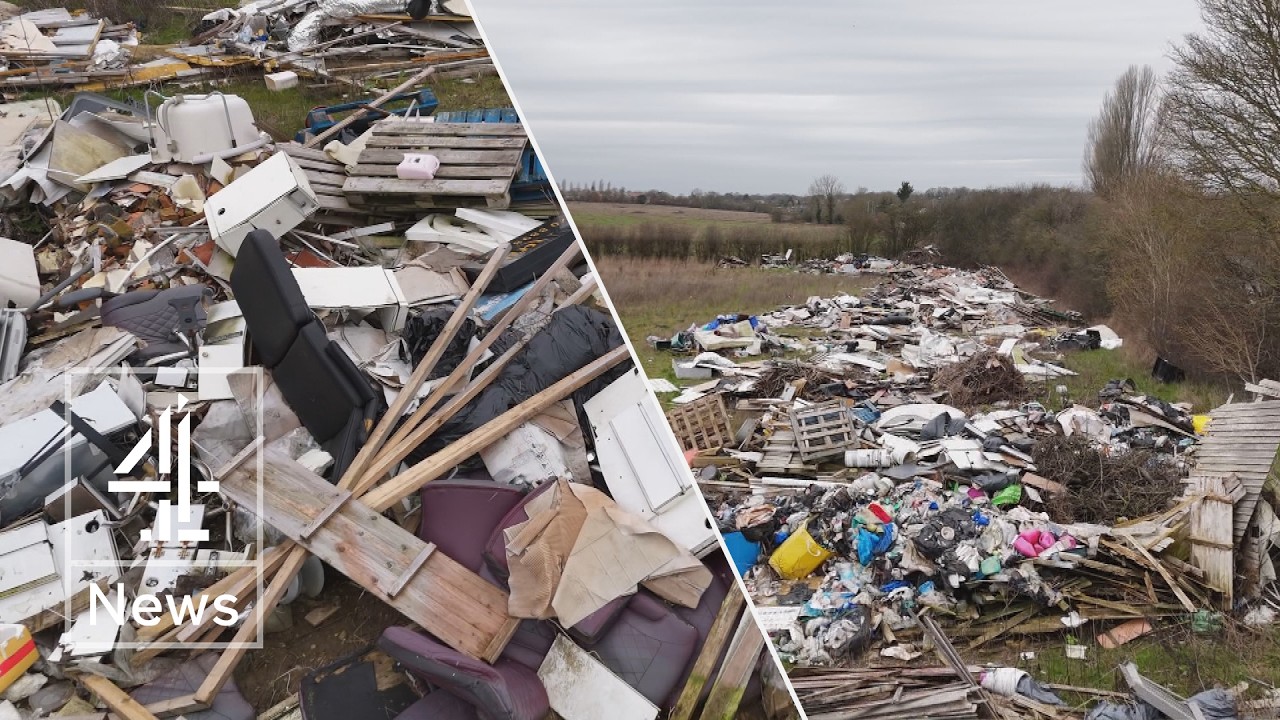 Elderly widower left to pay £40,000 bill for pile of illegal waste