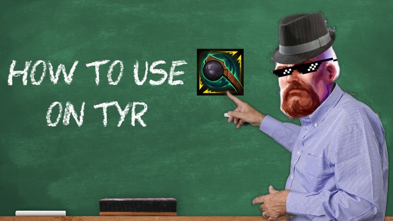 SMITE: Tyr-torial #1 (How to use Bumbas Hammer)