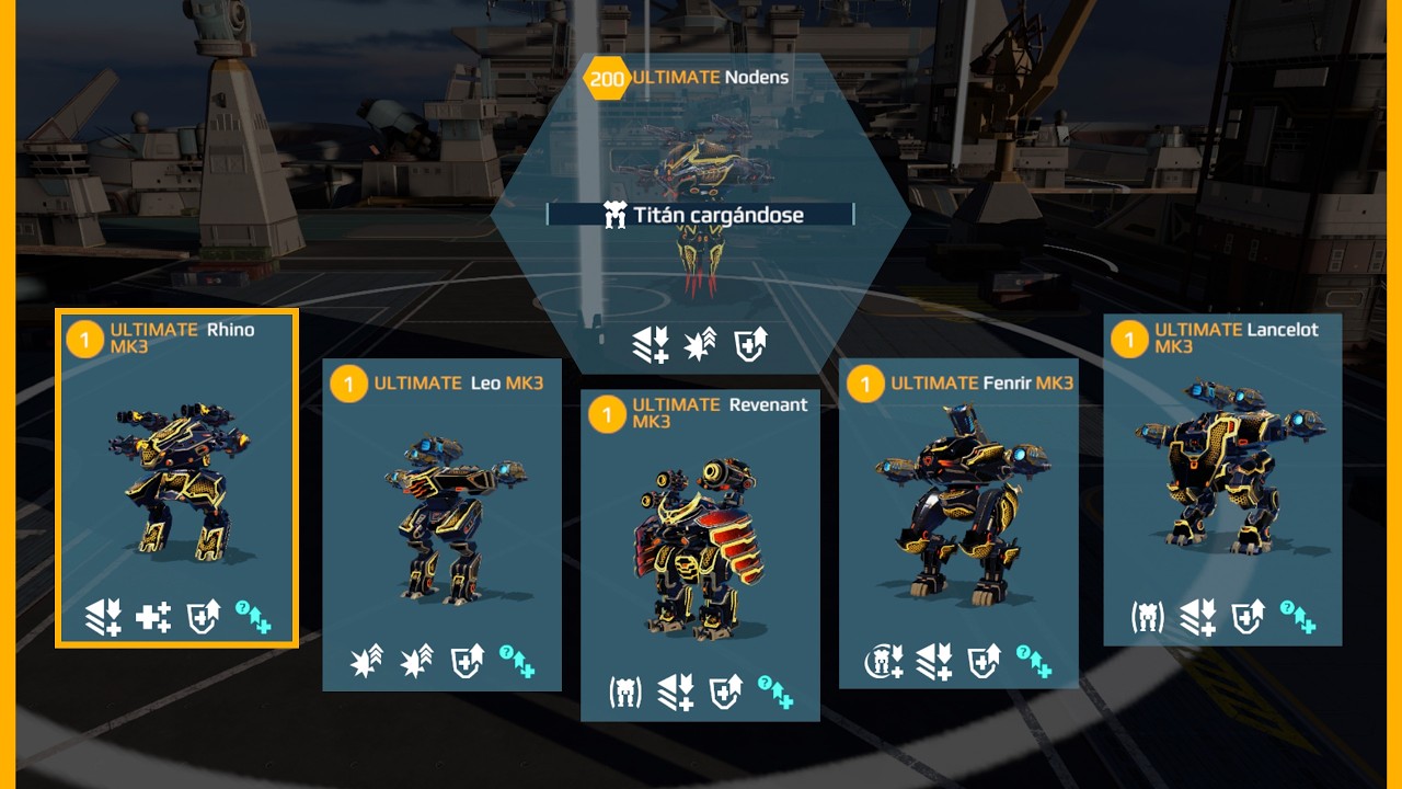 War Robots: Самые мощные Ультимейт-танки 12.1 | Rhino, Fenrir, Revenant, Lancelot, Leo