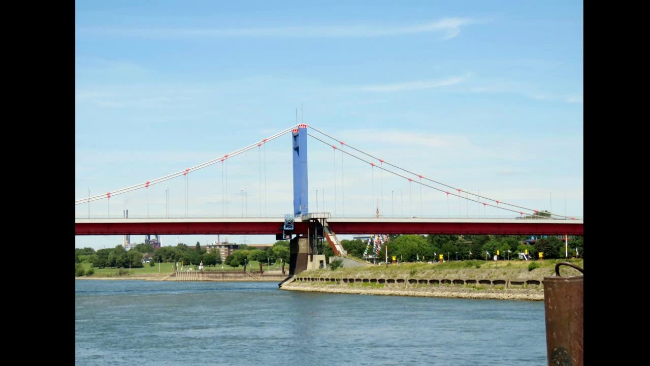 Duisburg  Friedrich Ebert Br&uuml;cke    Ruhrort -  Homberg
