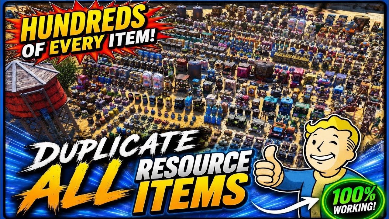 Fallout 76 - How to Duplicate Items *WORKING 2026*