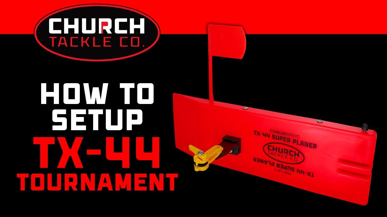 How To Assemble Your Church Tackle TX-44 Tournament Planer Board. Detailed instructions.