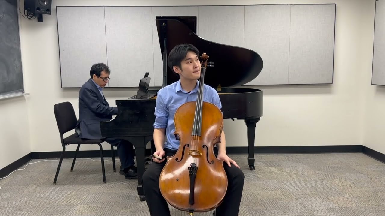 Dvorak: Cello Concerto in B Minor, Movement 1 - Thomas Lim, cello