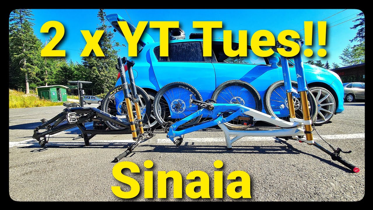 2 x YT Tues La Bike resort Sinaia & Irina Tudor