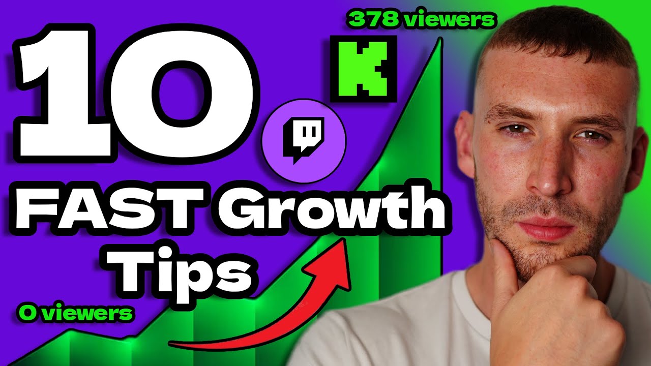 Top 10 Streamer Tips to Grow FAST in 2025 (Even with 0 Viewers!)