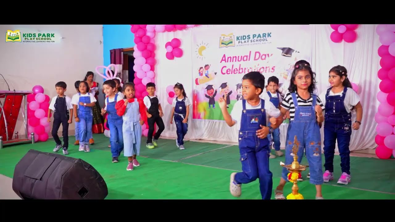 Rowdy Baby Dance | Kids Park Play School Kovvur Annual Day 2025 | Cute Kids Performance