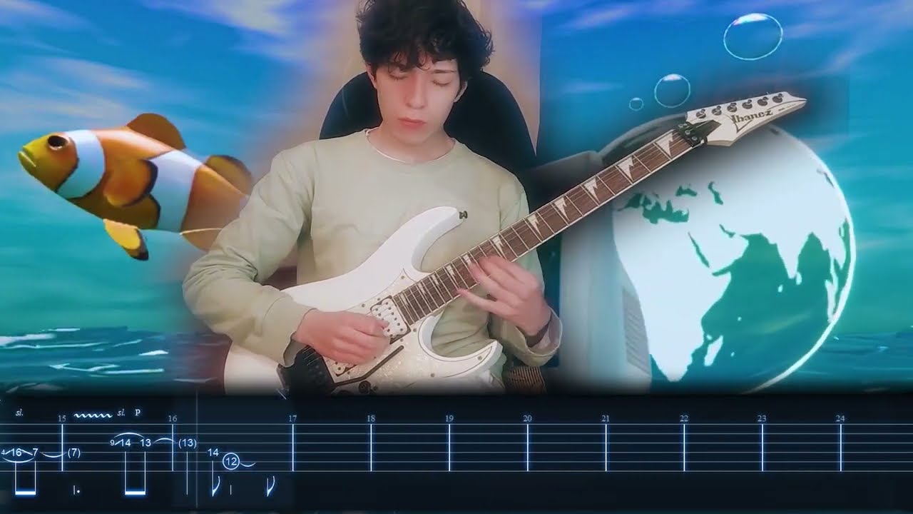 Aquatic Ambience but on guitar 🐠🌊