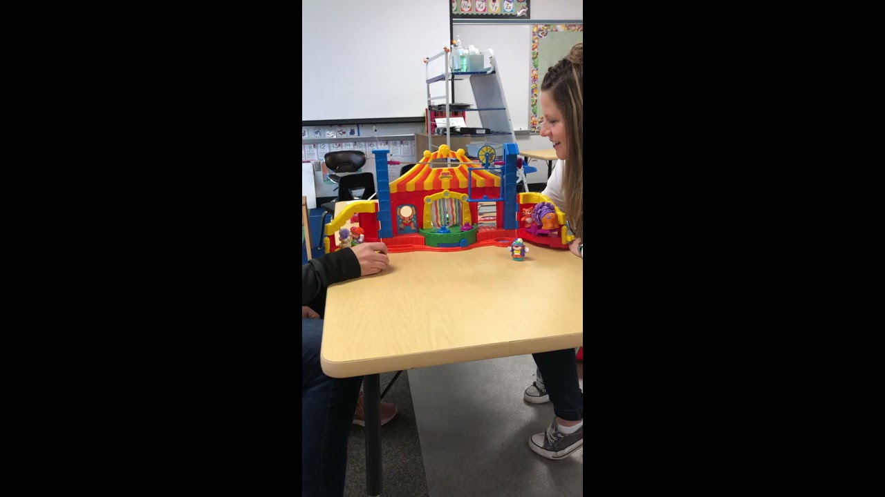 Autism Video Modeling Play-  Little People Circus