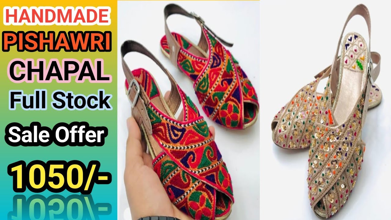 PISHAWRI HANDMADE CHAPAL SALE OFFER 