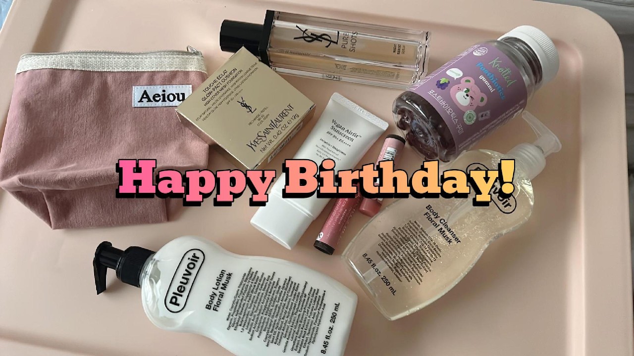 생일선물 언박싱 (후)