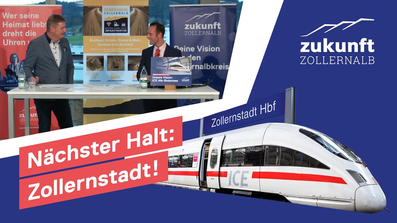 #schienenfernverkehr ICE Alb-Bodensee-Express - Anbindung Zollernalbkreis an das IC-Streckennetz
