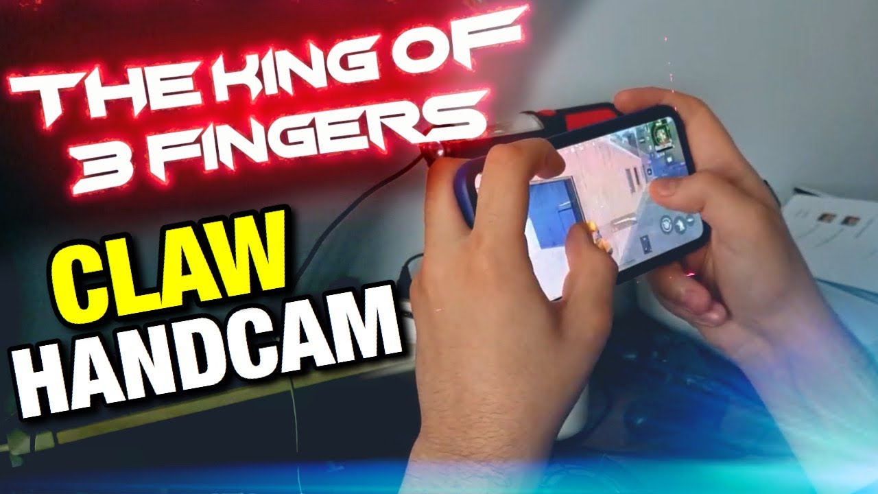THE KING of 3 FINGERS!! - BEST 3 FINGER + GYROSCOPE PLAYER HANDCAM GAMEPLAY!! | PUBG MOBILE