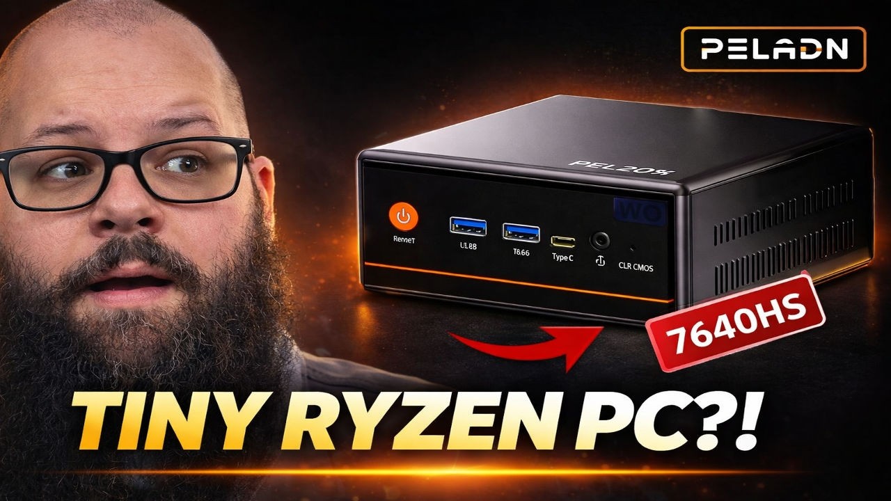 PELADN W04 Mini PC: The Best Budget Ryzen Mini Computer?