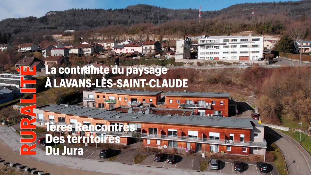 Le paysage à LAVANS-LÈS-SAINT-CLAUDE