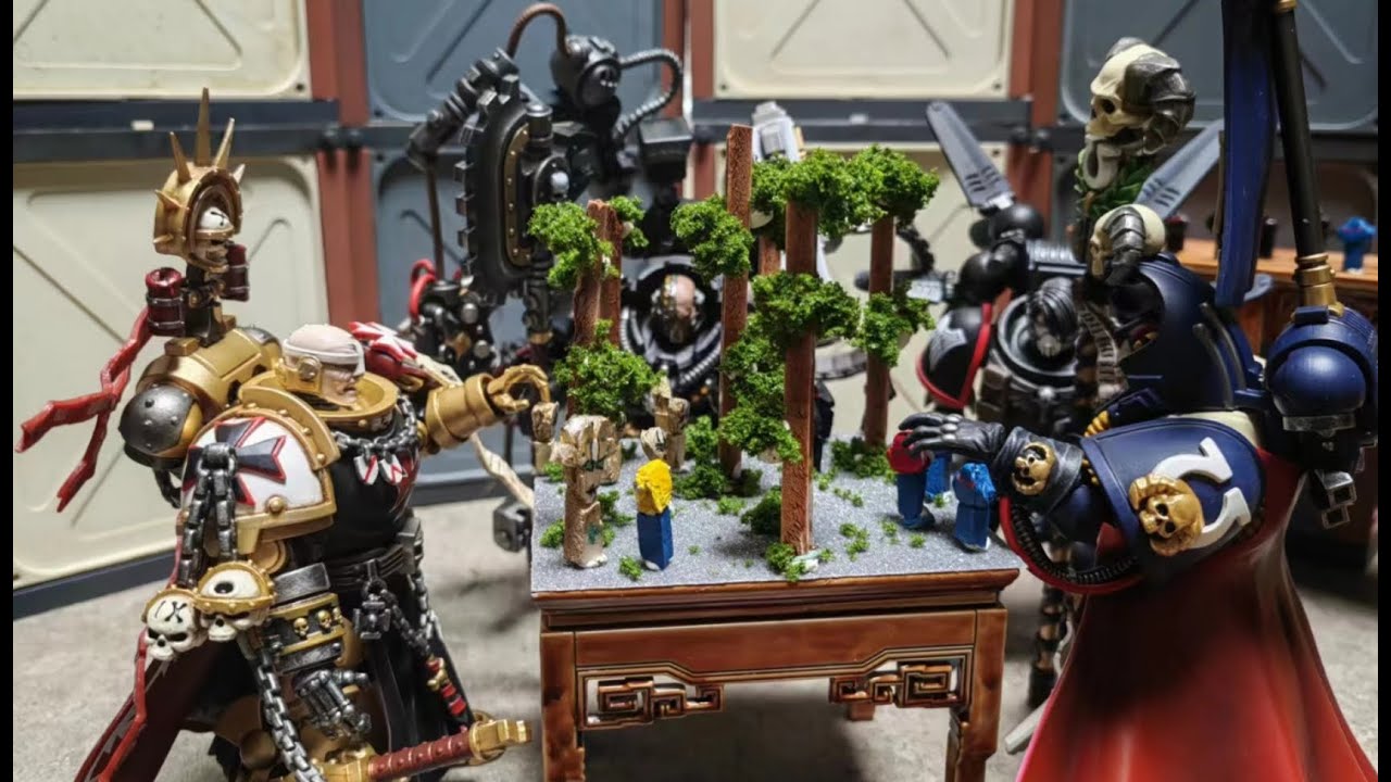 Let's Play！！！【JOYTOY Warhammer 40K Stop Motion Animation】