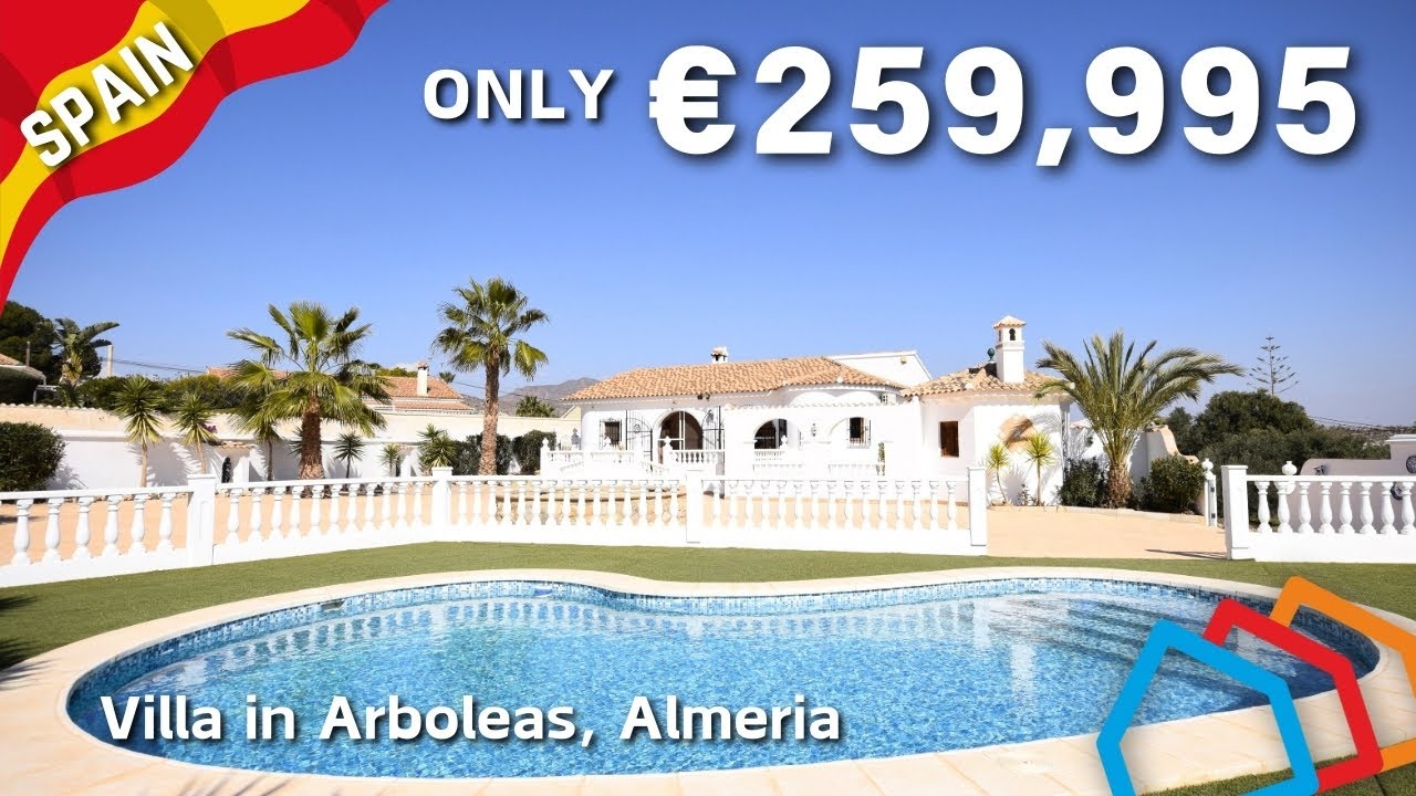 RESERVED! Villa Pintoresco - 3 bed villa For Sale in Arboleas, Spain | Private pool + garage!