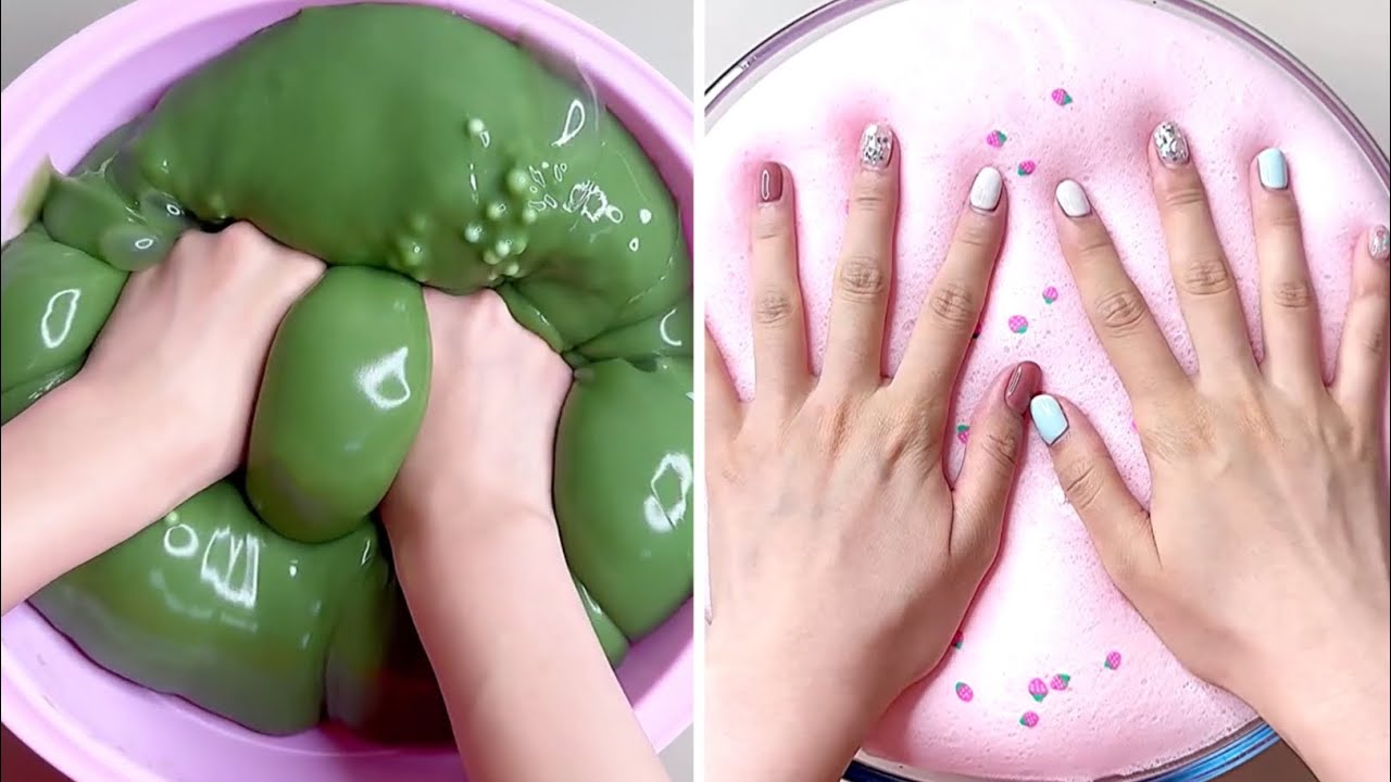 Most Relaxing and Satisfying Slime Videos #515 //Fast Version // SLM Satisfying //