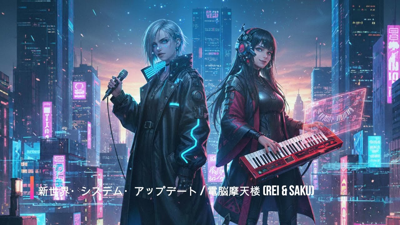 2026年、音楽が再起動する。新世界・システムアップデート-電撃摩天楼（REI&SAKU）