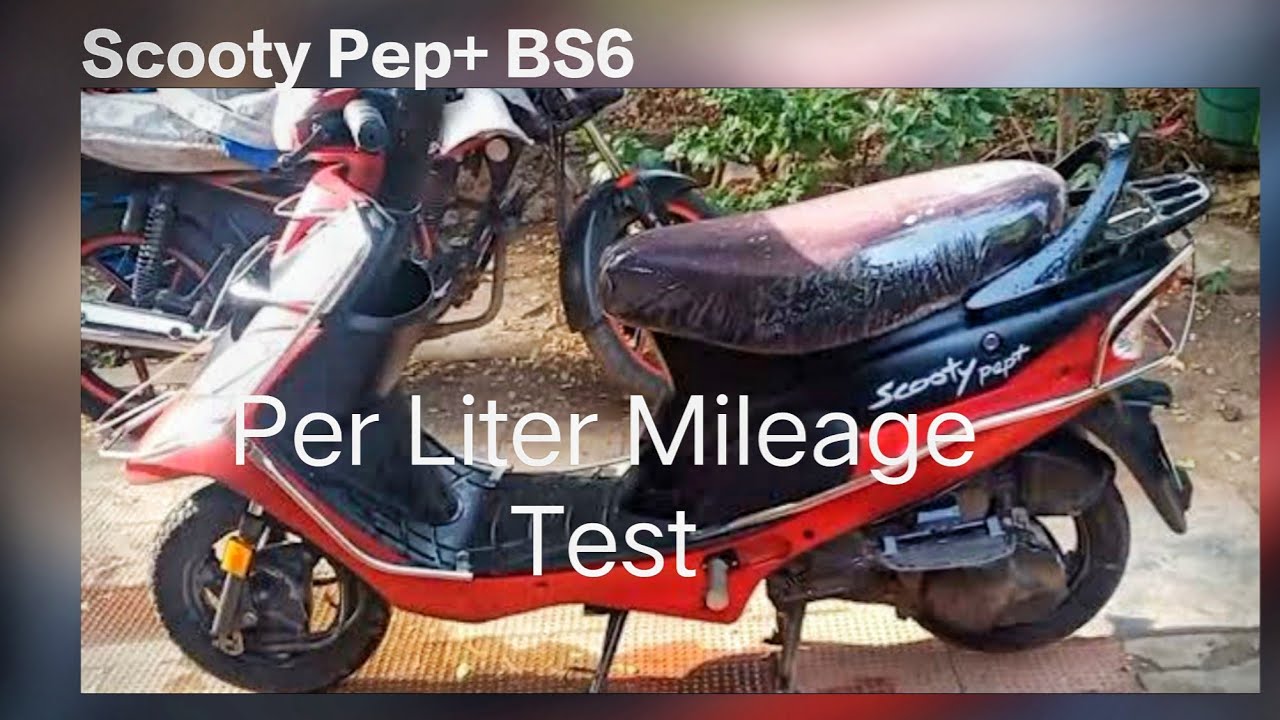 TVS Scooty PEP+ | BS6 | 2020 | Mileage Test