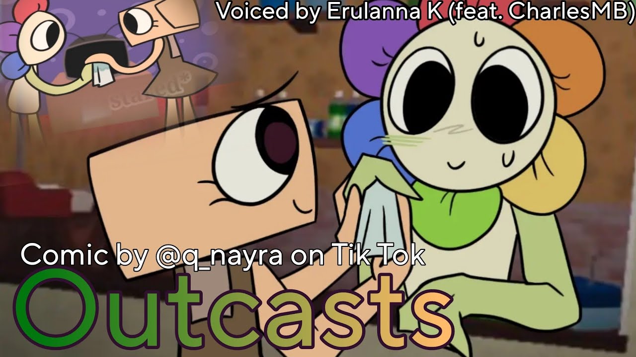 Outcasts || Dandy's World Comic Dub || Collab with @charlesmb7351 || #dandysworld #roblox 