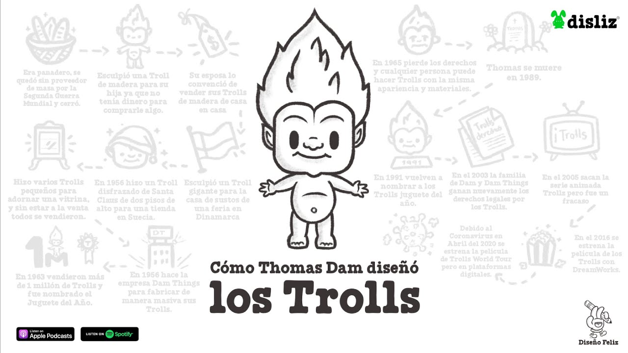 19. Cómo Thomas Dam diseñó los Trolls