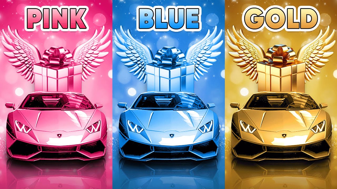 Choose Your Gift! 🎁 Pink, Blue or Gold 🎀💙⭐️ How Lucky Are You? 😱 Quiz Shiba