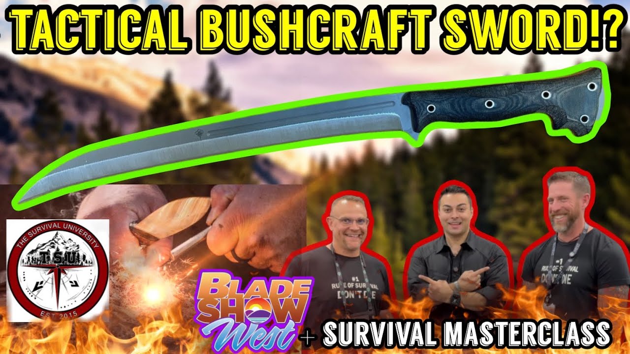 The Survival University Blade Show West 2024 | Bushcraft Sword, Tactical Tracking, SERE & More!