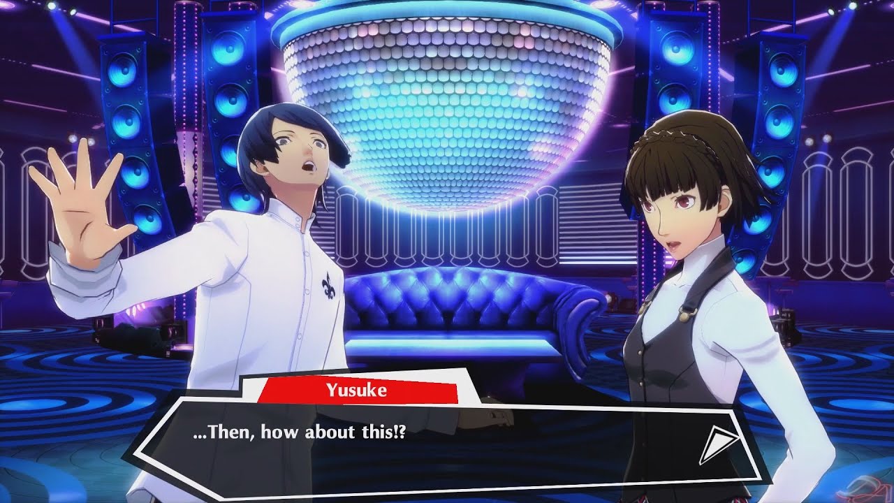 Новая практика поз Юсукэ | Persona 5: Танцы в звёздном свете