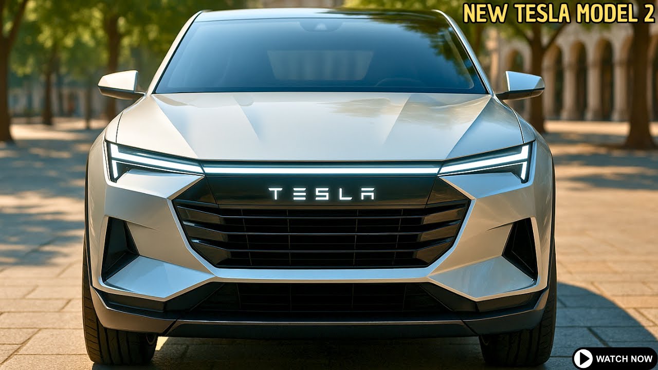 Tesla Model 2 z 2026 r. już dostępna - niska cena, OGROMNA technologia w środku!