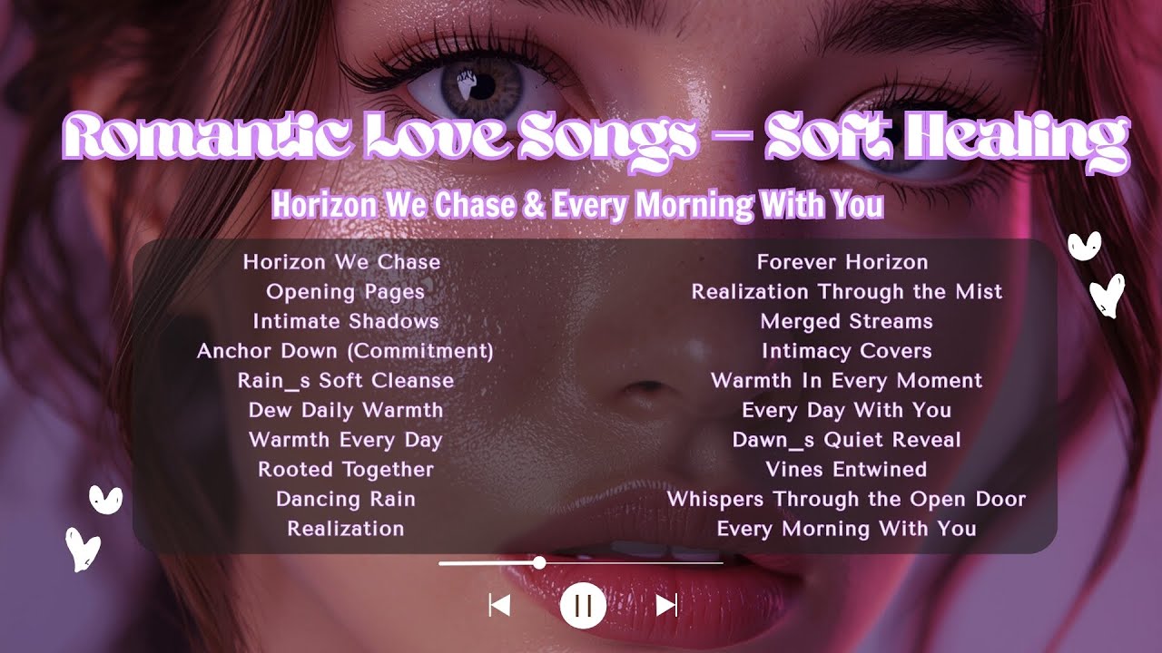 Romantic Love Songs – Soft Healing | Horizon We Chase & Every Morning With You