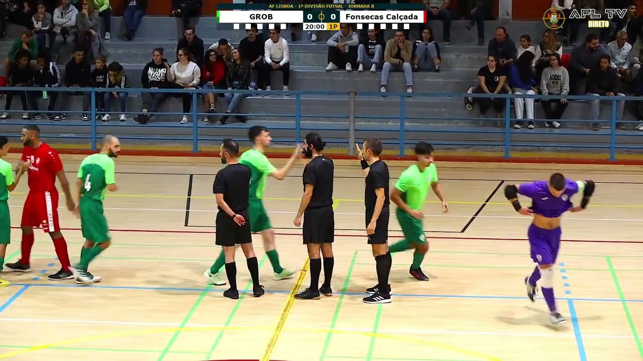 GR Olival Basto x GDC Fonsecas e Calçada - 1.ª Divisão Futsal Sénior - Jornada 8