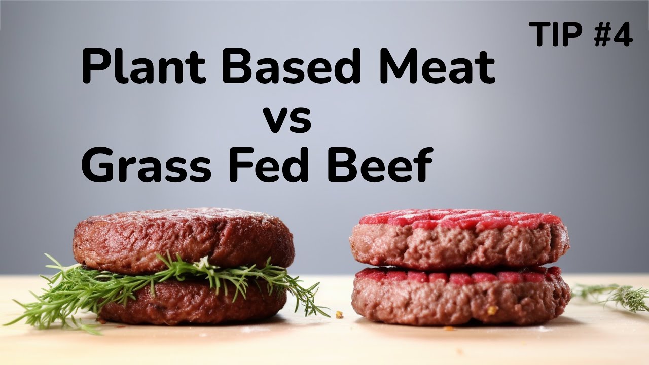 Grass fed beef vs Plant based meat | carnivore diet | healthy food swaps