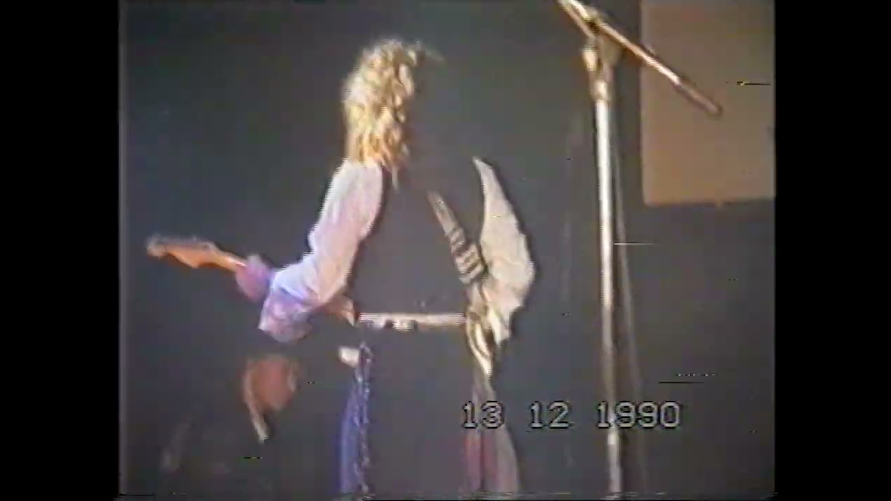 Yngwie Malmsteen Guest Playing With Sky High Fryshuset Stockholm 1990 12 13