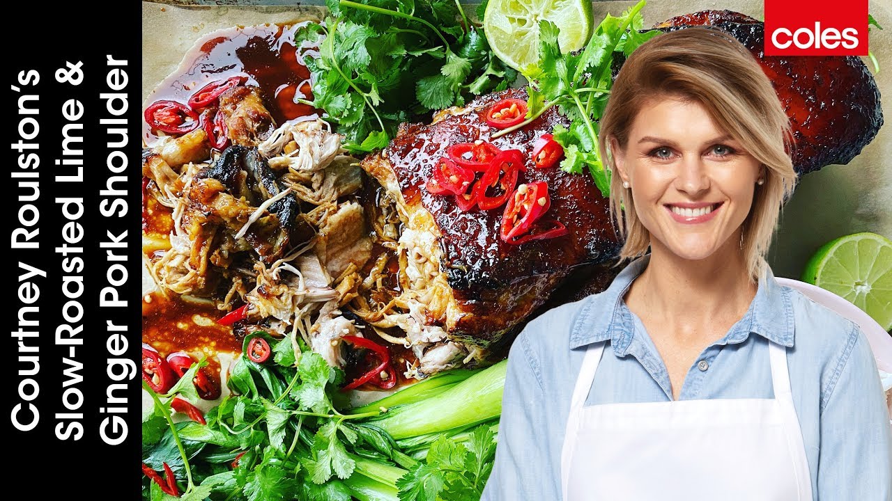 Courtney Roulston's Slow-Roasted Lime and Ginger Pork Shoulder