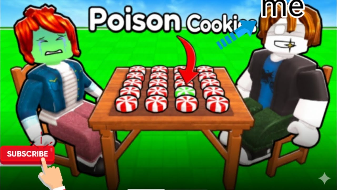 I play poison cookies WITH FRHANGAMING30 @ROBLOX