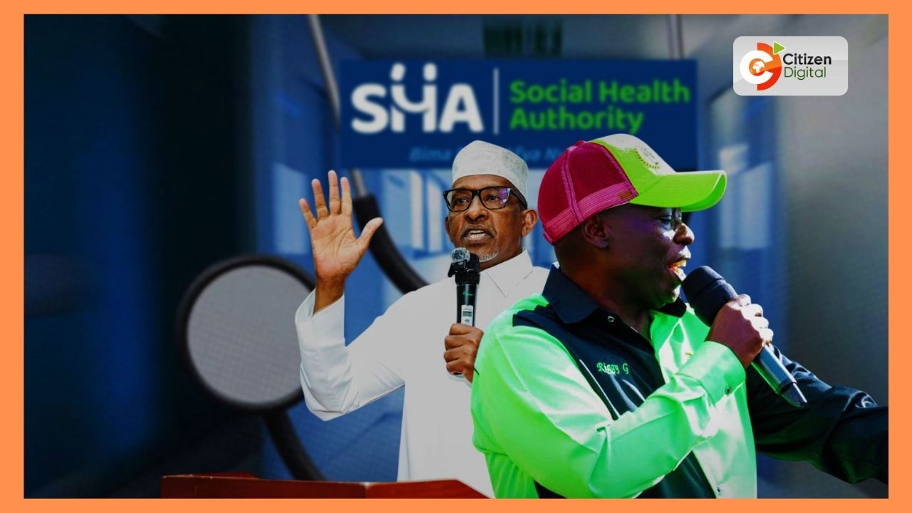 Gachagua i Duale wymieniają się oskarżeniami w związku z działaniami SHA i napięciami plemiennymi