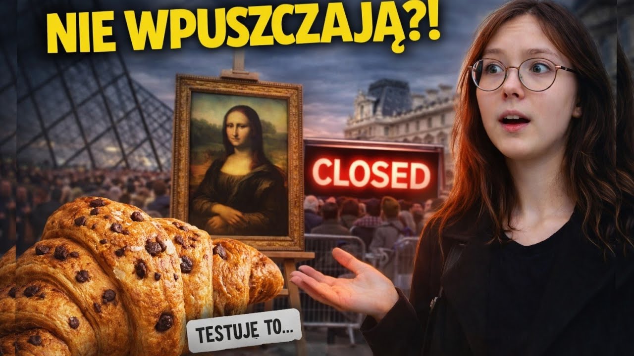 Tak wygląda wejście do Luwru w 2026 🥐 #paryż 6