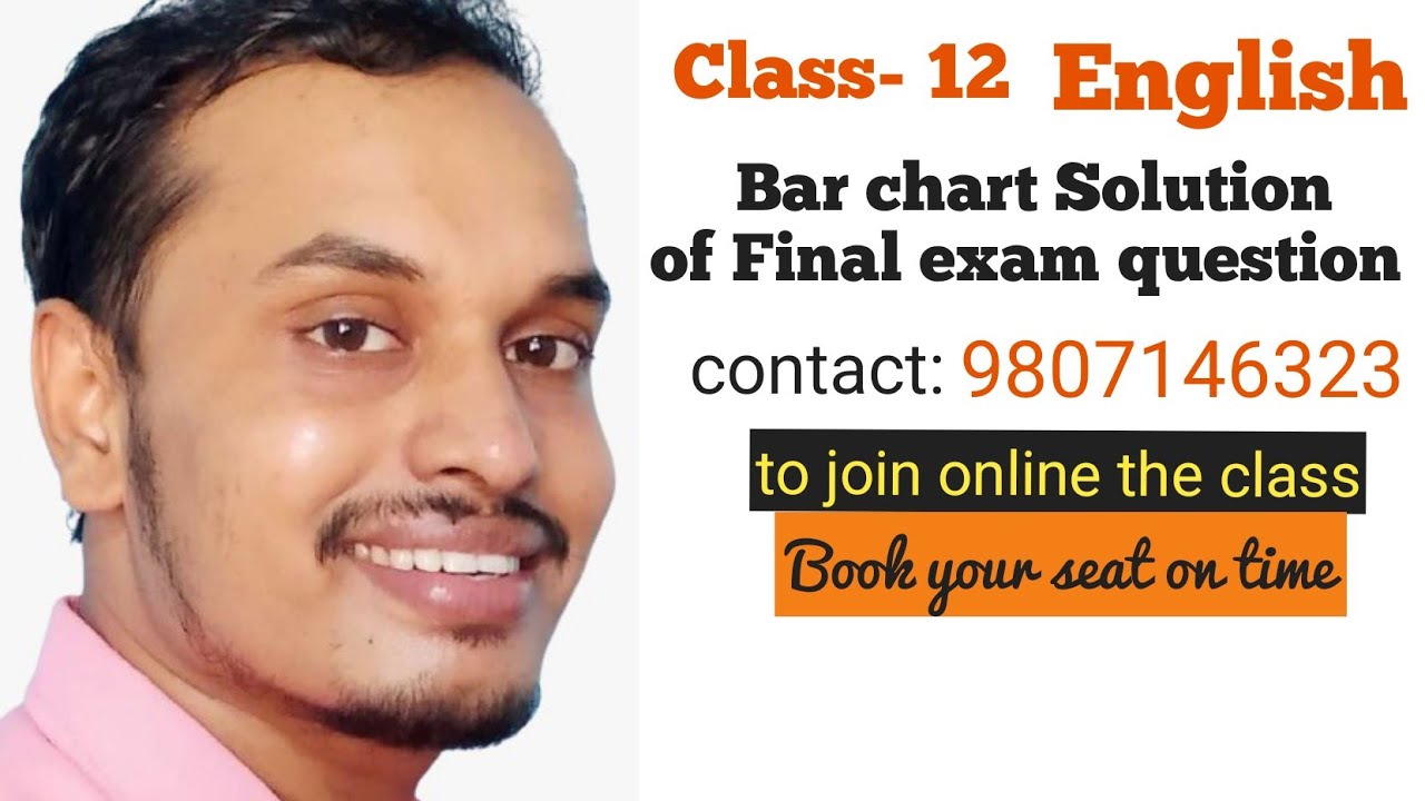 Bar chart solution of final examination of Grade 12|| English || Shyam Sir