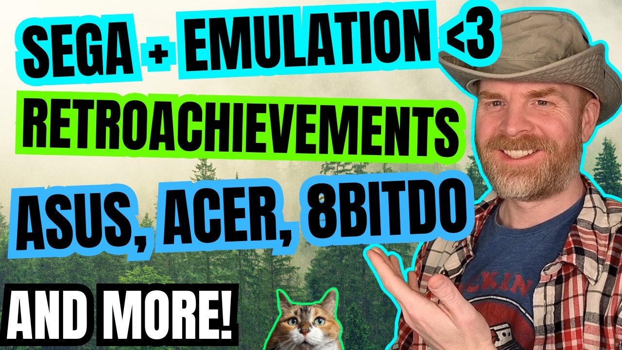 Sega Secretly Fueled Emulation! RetroAchievements, The Next Generation of Gaming Laptops...